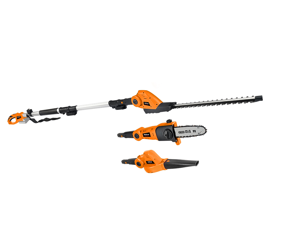 20V Cordless Pole Garden Tools Kit